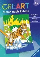 bokomslag CreArt Malen nach Zahlen - Gefährliche Tiere