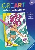 CreArt Malen nach Zahlen ab 7: Feen, Elfen, Meerjungfrauen