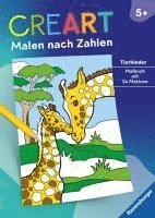 Ravensburger CreArt Malen nach Zahlen ab 5: Tierkinder, Malbuch, 24 Motive 1