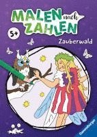 Ravensburger Malen nach Zahlen ab 5 Jahren Zauberwald - 24 Motive - Malheft für Kinder - Nummerierte Ausmalfelder 1