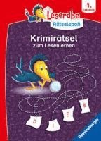 bokomslag Ravensburger Leserabe Rätselspaß - Krimirätsel zum Lesenlernen - 1. Lesestufe, Rätselbuch ab 6 Jahre