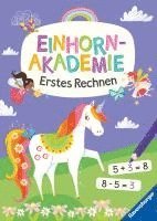 Ravensburger Einhorn Akademie Erstes Rechnen - Rätselbuch ab 6 Jahre, Rechnen lernen, Einhorn Buch 1