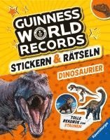 bokomslag Guinness World Records Stickern und Rätseln: Dinosaurier - ein rekordverdächtiger Rätselspaß rund um die Urzeitechsen
