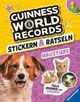 bokomslag Guinness World Records Stickern und Rätseln: Haustiere - ein rekordverdächtiger Rätsel- und Stickerspaß mit Hund, Katze und Co.