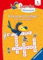 bokomslag Ravensburger Leserabe Rätselspaß - Kreuzworträtsel zum Lesenlernen - 1. Lesestufe, Rätselbuch ab 6 Jahre