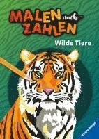 bokomslag Ravensburger Malen nach Zahlen Wilde Tiere - 32 Motive abgestimmt auf Buntstiftsets mit 24 Farben (Stifte nicht enthalten) - Malbuch mit nummerierten Ausmalfeldern für fortgeschrittene Fans der Reihe