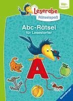 Ravensburger Leserabe Rätselspaß - Abc-Rätsel für Lesestarter ab 5 Jahren - Vor-Lesestufe 1