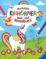 Mein liebstes Einhörner-Mal- und Rätselbuch 1