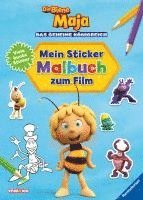 bokomslag Die Biene Maja: Mein Sticker-Malbuch zum Film