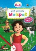 bokomslag Heidi: Mein Vorschul-Malspaß Erste Zahlen