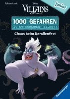 bokomslag 1000 Gefahren junior - Disney Villains: Chaos beim Korallenfest