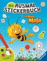 Ravensburger Mein Ausmalstickerbuch Die Biene Maja - Großes Buch mit über 250 Stickern, viele Sticker zum Ausmalen 1