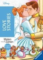 bokomslag Malen nach Zahlen Disney: Love Stories - Disney Malbuch für Erwachsene mit 99 Motiven