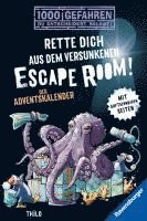 bokomslag 1000 Gefahren - Der Adventskalender - Rette dich aus dem versunkenen Escape Room!