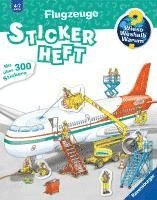 bokomslag Wieso? Weshalb? Warum? Stickerheft - Flugzeuge