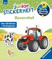 Wieso? Weshalb? Warum? junior Stickerheft - Bauernhof, Häftad