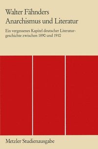 bokomslag Anarchismus und Literatur