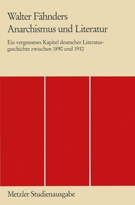 bokomslag Anarchismus und Literatur