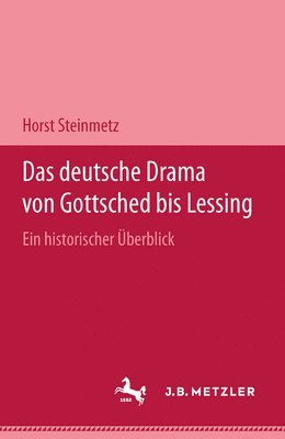 bokomslag Das deutsche Drama von Gottsched bis Lessing