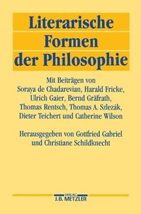 bokomslag Literarische Formen der Philosophie