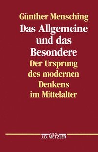 bokomslag Das Allgemeine und das Besondere