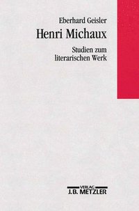 bokomslag Henri Michaux - Studien zum literarischen Werk