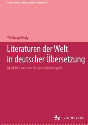 Literaturen der Welt in deutscher bersetzung 1