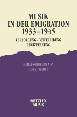 Musik in der Emigration 1933-1945 1