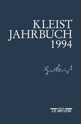 Hans Joachim Kreutzer - Kleist-Jahrbuch 1994, Häftad