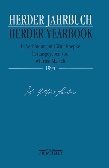 Wilfried Malsch - Herder Jahrbuch / Herder Yearbook 1994, Häftad