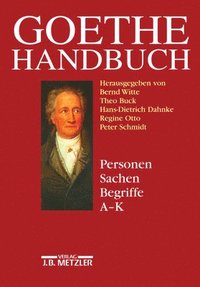 bokomslag Goethe-Handbuch