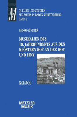 bokomslag Musikalien des 18. Jahrhunderts aus den Klstern Rot an der Rot und Isny