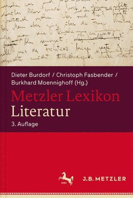 bokomslag Metzler Lexikon Literatur