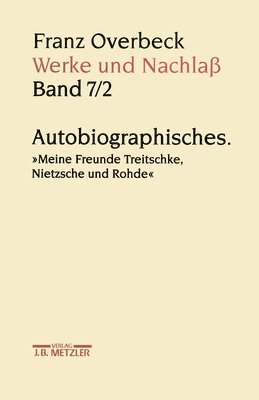 bokomslag Franz Overbeck: Werke und Nachlaß