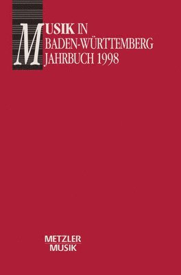 Musik in Baden-Wrttemberg, Band 5: Jahbuch 1998 1