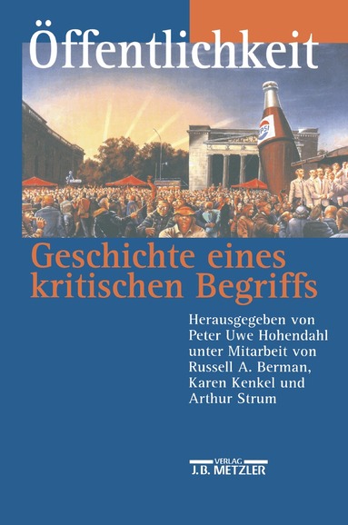 Peter Uwe Hohendahl - Öffentlichkeit - Geschichte eines kritischen Begriffs, Häftad