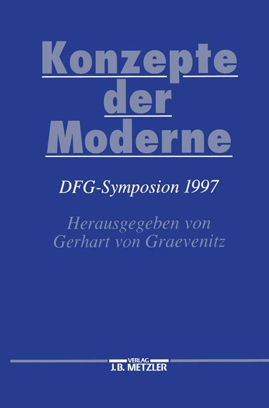 Gerhart von Graevenitz - Konzepte der Moderne, Inbunden