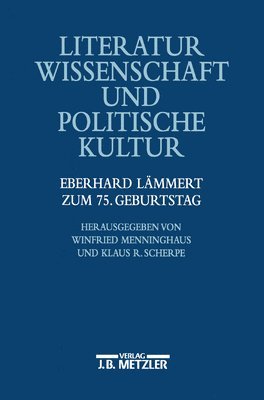 Prof. Dr. Menninghaus, Winfried, Prof. Dr. Scherpe, Klaus, Menninghaus, Scherpe - Literaturwissenschaft und politische Kultur, Inbunden