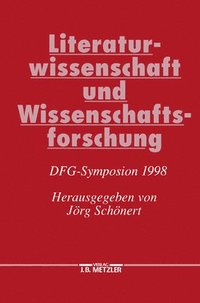 bokomslag Literaturwissenschaft und Wissenschaftsforschung