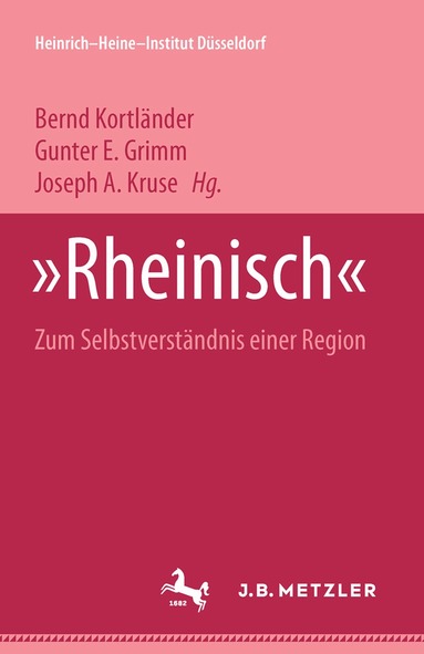Bernd Kortländer, Gunter E. Grimm - "Rheinisch", Häftad