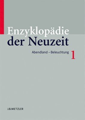 bokomslag Enzyklopädie der Neuzeit