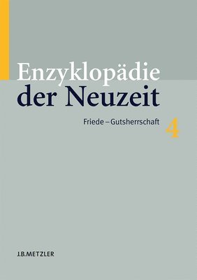 bokomslag Enzyklopdie der Neuzeit