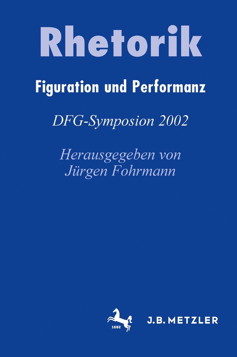 Heinrich Detering, Jürgen Fohrmann - Rhetorik, Inbunden