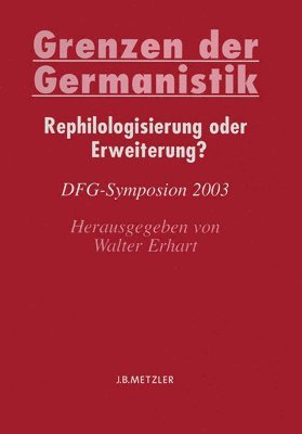 Grenzen der Germanistik 1
