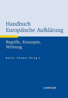 bokomslag Handbuch Europäische Aufklärung