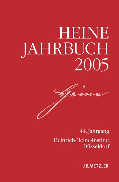 bokomslag Heine-Jahrbuch 2005