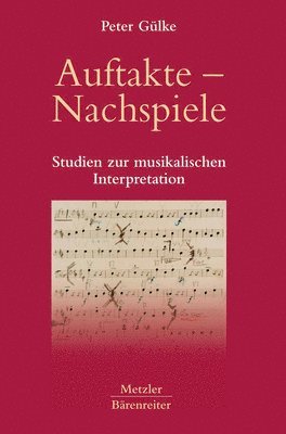 bokomslag Auftakte - Nachspiele