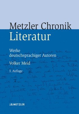 Metzler Literatur Chronik 1