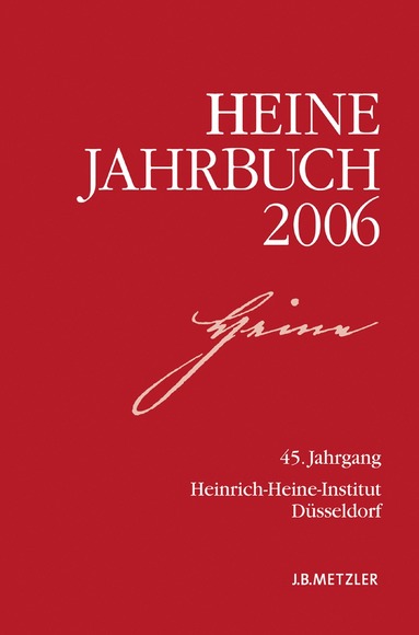 bokomslag Heine-Jahrbuch 2006