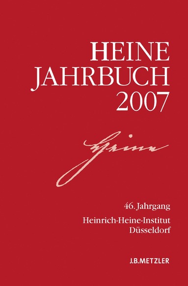 bokomslag Heine-Jahrbuch 2007